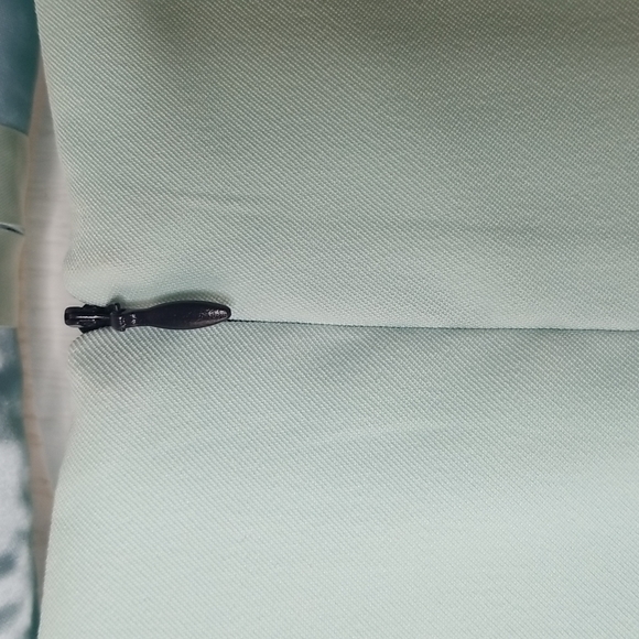 Connected Apparel Cassie Sleeveless Dress; Colorblock: Mint/Aqua/Navy; Size 6 - Picture 7 of 9